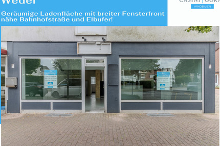 Geräumige Ladenfläche mit breiter Fensterfront nähe Bahnhofstraße und Elbufer! 1 zimmer