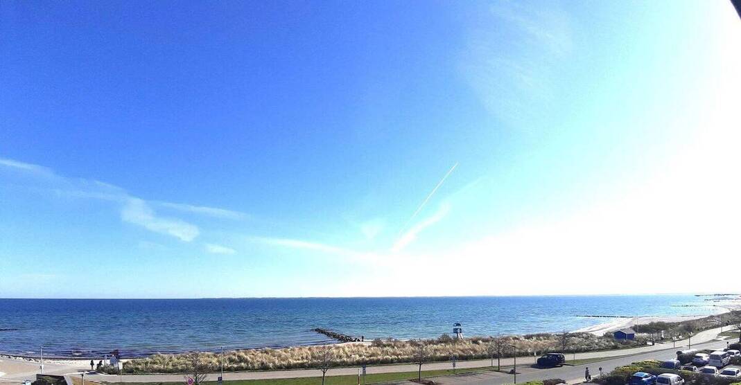 Hamburger Wochend Traum, erste Reihe Meerblick an der Ostsee! 1 zimmer