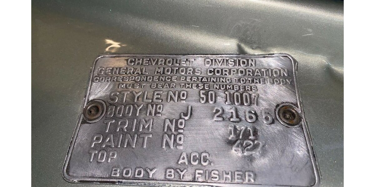 Chevrolet Fleetline DeLuxe 2100 50-1007 15.500 km 24.999 € Hamburg 22339