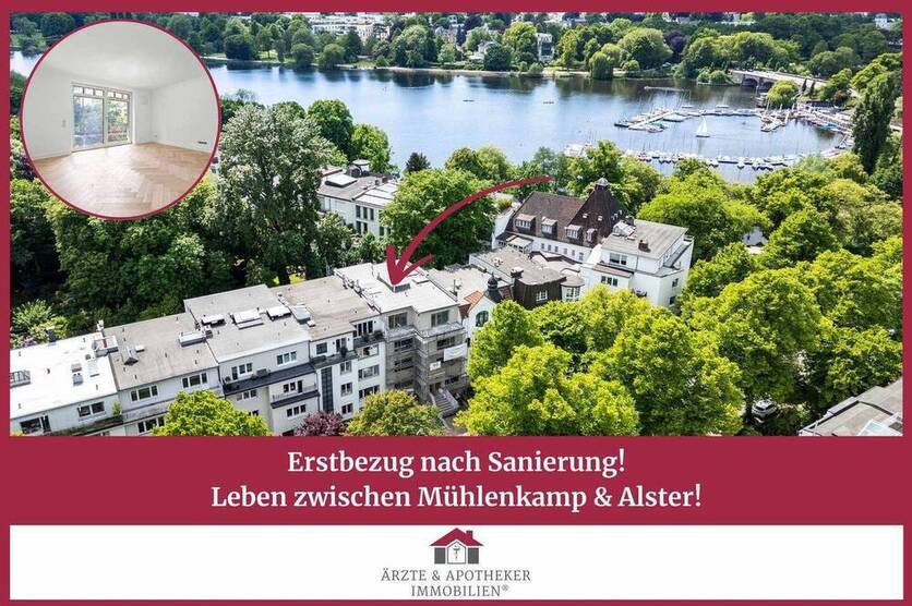Erstbezug nach Sanierung! Leben zwischen Mühlenkamp & Alster!