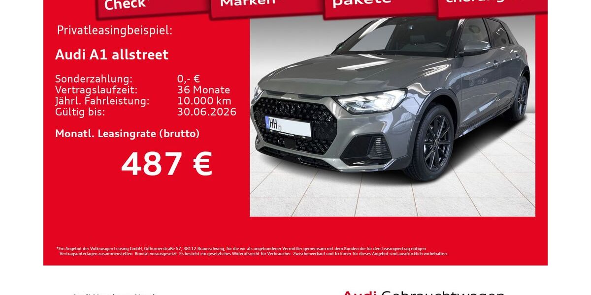 Audi A1 1.071 km 35.830 &euro; Hamburg 22419