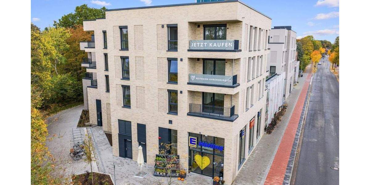 Etagenwohnung Ahrensburg - 2 Zimmer, 48 m&sup2;, 329.000&euro; | Angebot:25197144