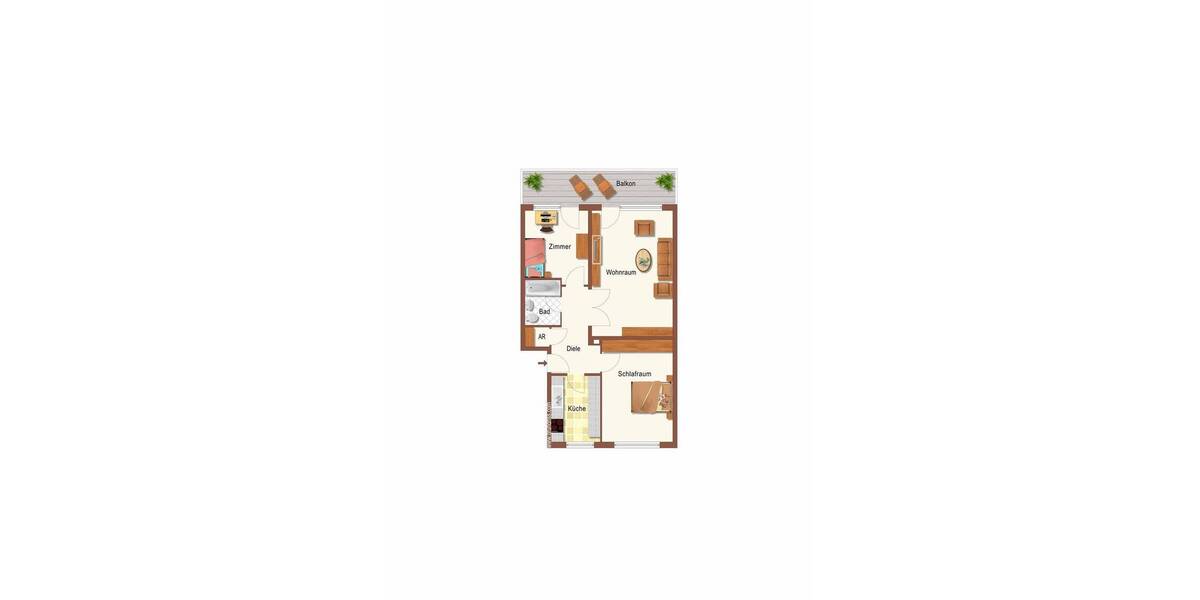 Etagenwohnung Hamburg Billstedt Billstedt - 249.500&euro; | Angebot:26903639