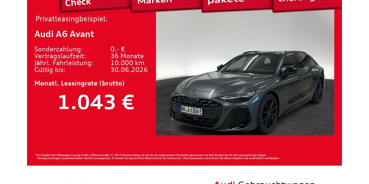 Audi A6 1.890 km 75.960 &euro; Hamburg 20537