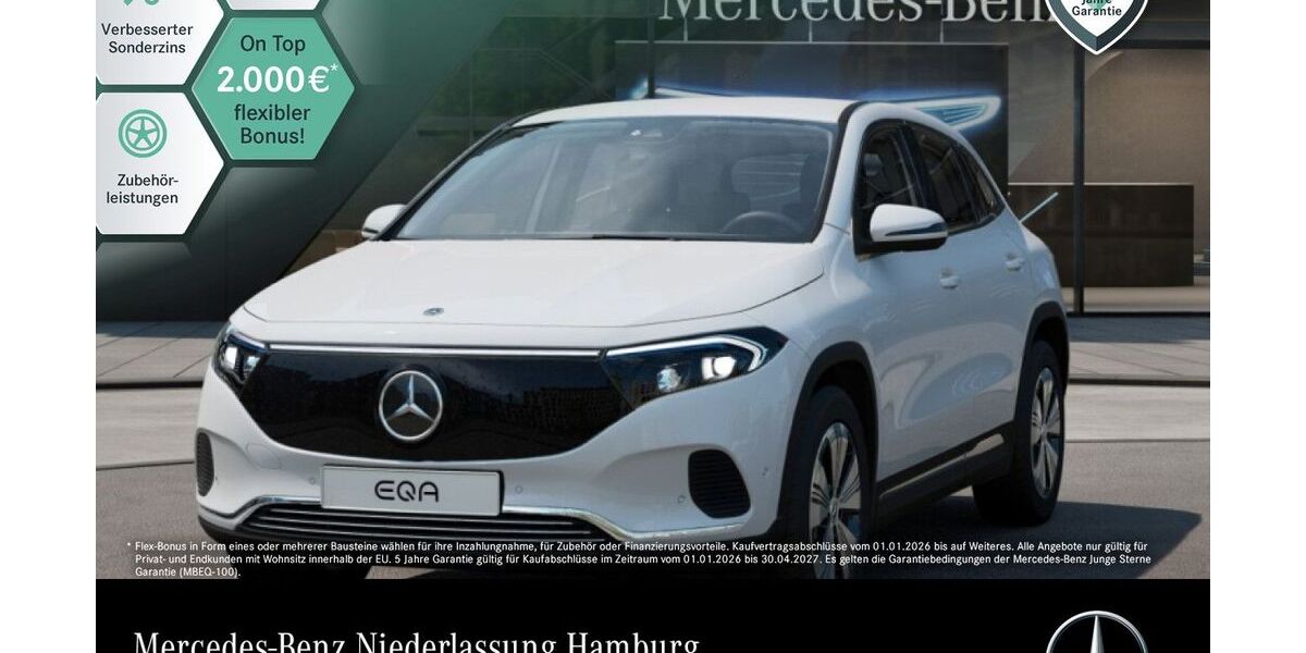 Mercedes-Benz EQA 2.588 km 38.990 &euro; Hamburg 22047