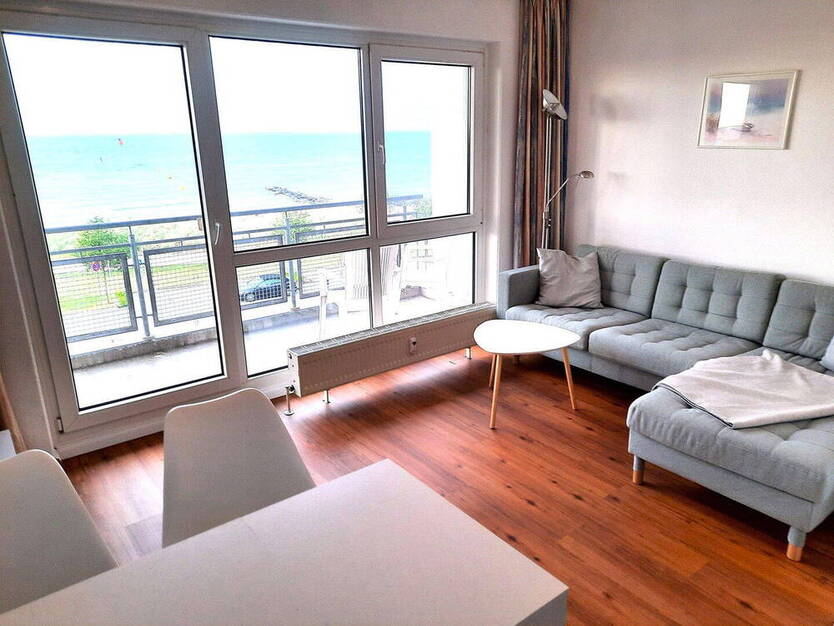 Hamburger Wochend Traum, erste Reihe Meerblick an der Ostsee! 1 zimmer