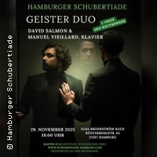 Geister Duo - Hamburger Schubertiade 29.11.2025 Elsa Brändström Haus