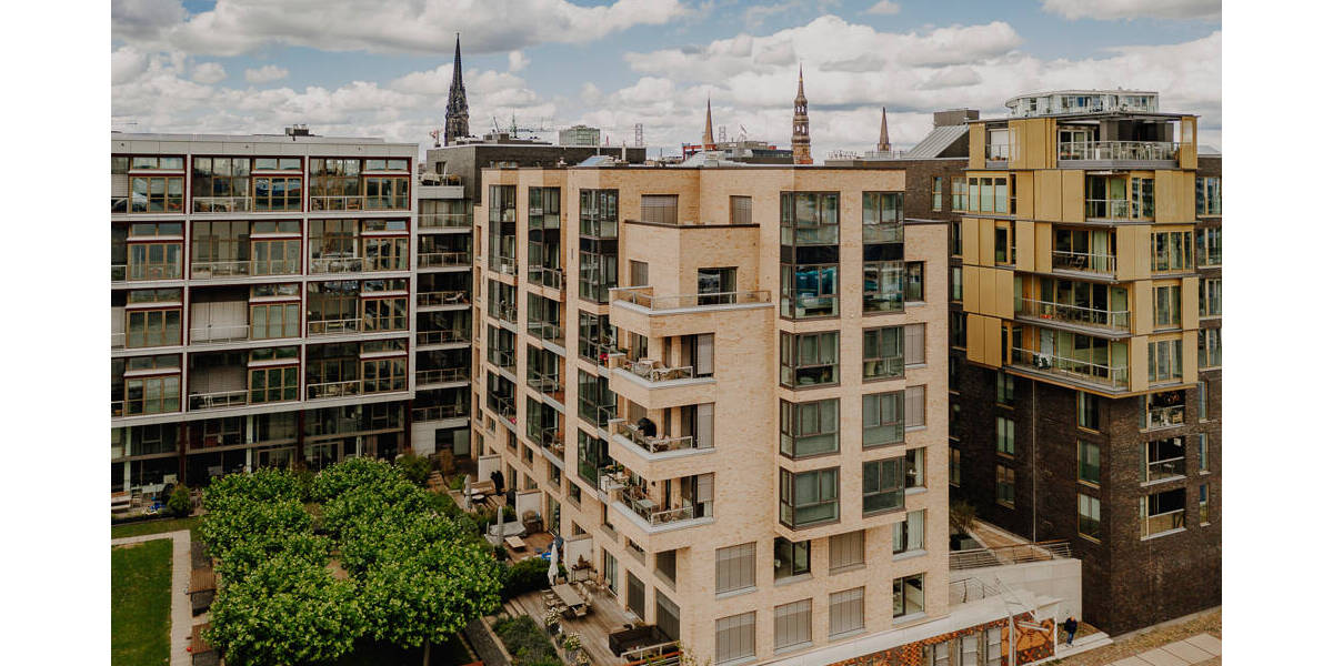 Etagenwohnung Hamburg HafenCity - 3 Zimmer, 107 m&sup2;, 2.195&euro; | Angebot:26391903