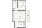 Erdgeschoßwohnung Bargteheide - 2 Zimmer, 46 m&sup2;, 680&euro; | Angebot:26296725