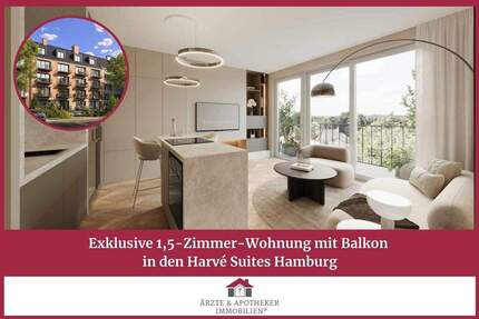 Wohnung Hamburg Harvestehude - 1 Zimmer, 33 m&sup2;, 469.000&euro; | Angebot:25864770
