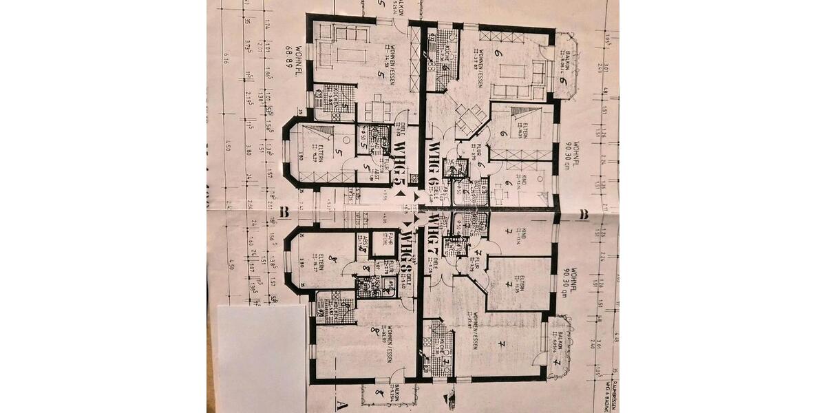 Etagenwohnung Hamburg Wandsbek - 2 Zimmer, 64 m&sup2;, 1.450&euro; | Angebot:26397658