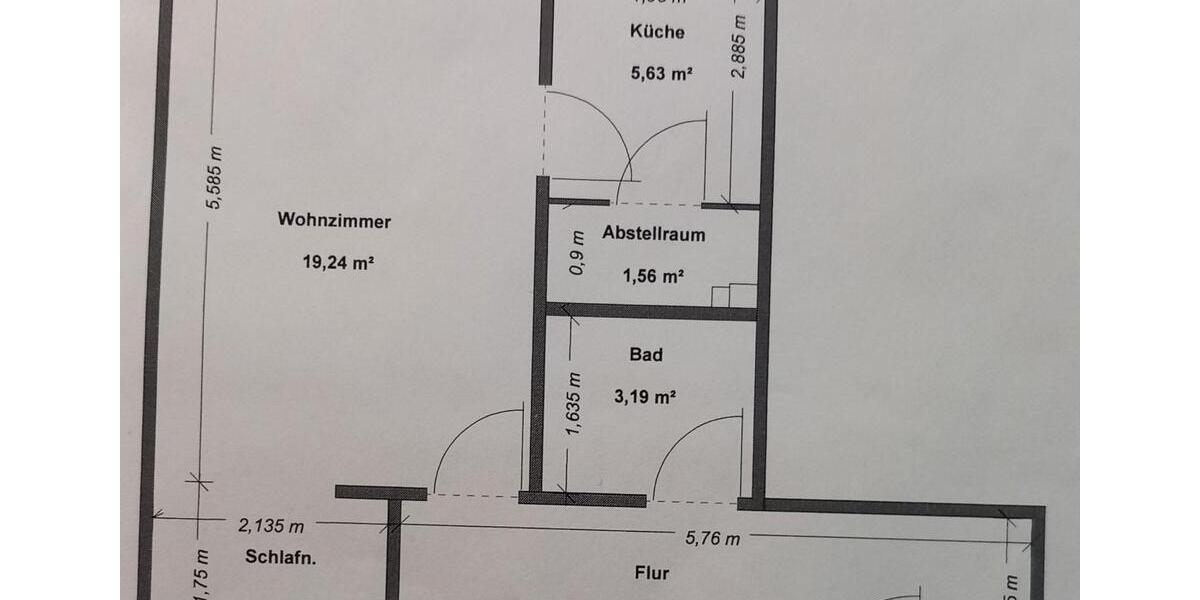 Etagenwohnung Hamburg Wandsbek - 1 Zimmer, 43 m&sup2;, 209.000&euro; | Angebot:26392383
