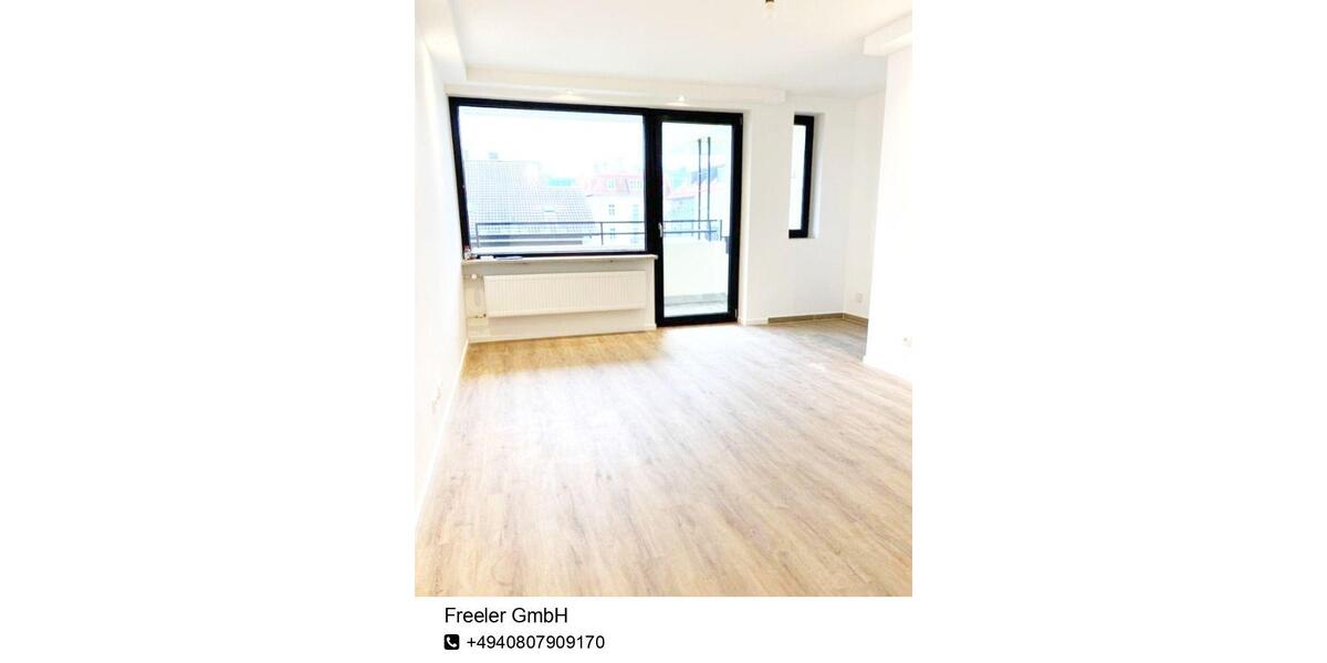 Helle 1-Zimmer-Wohnung mit Einbauküche und Balkon in Harburg 1 zimmer