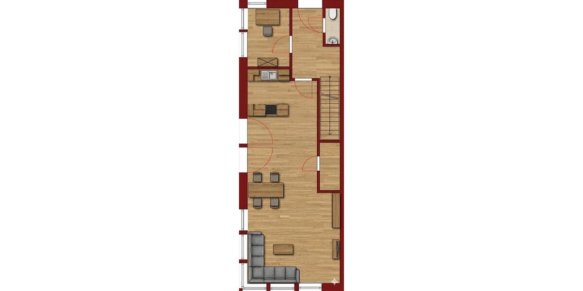 Maisonettenwohnung Börnsen - 4.5 Zimmer, 132 m&sup2;, 2.580&euro; | Angebot:26386561