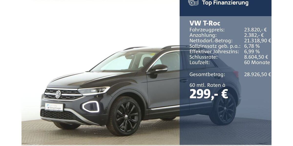 VW T-Roc 73.774 km 22.820 &euro; Jesteburg 21266