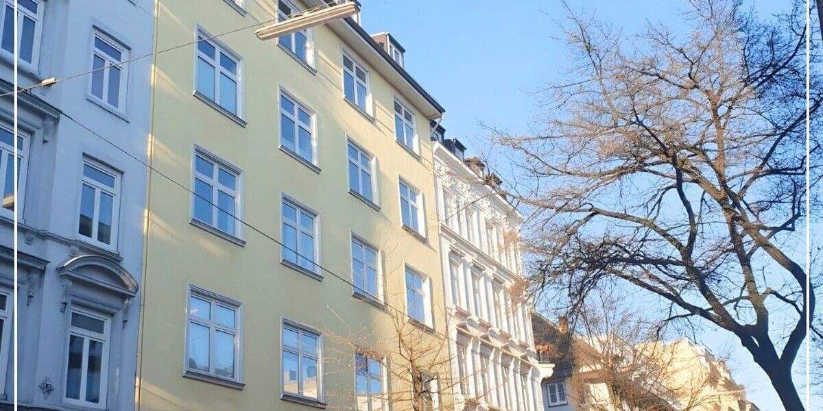 TOPLAGE St. GEORG Großzügige 2-Zi.-Altbau-Wohnung im 4. OG mit Fahrstuhl & Süd-West-Balkon mit Weitblick 3-Zi.-Variante nach Umbau möglich! 2 zimmer