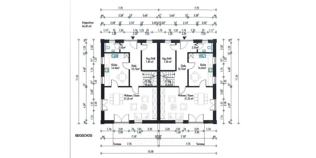 Doppelhaushälfte Stelle - 4 Zimmer, 2.500&euro; | Angebot:26102069