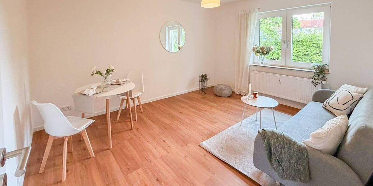 Etagenwohnung Norderstedt Friedrichsgabe - 2 Zimmer, 44 m&sup2;, 199.000&euro; | Angebot:26569170