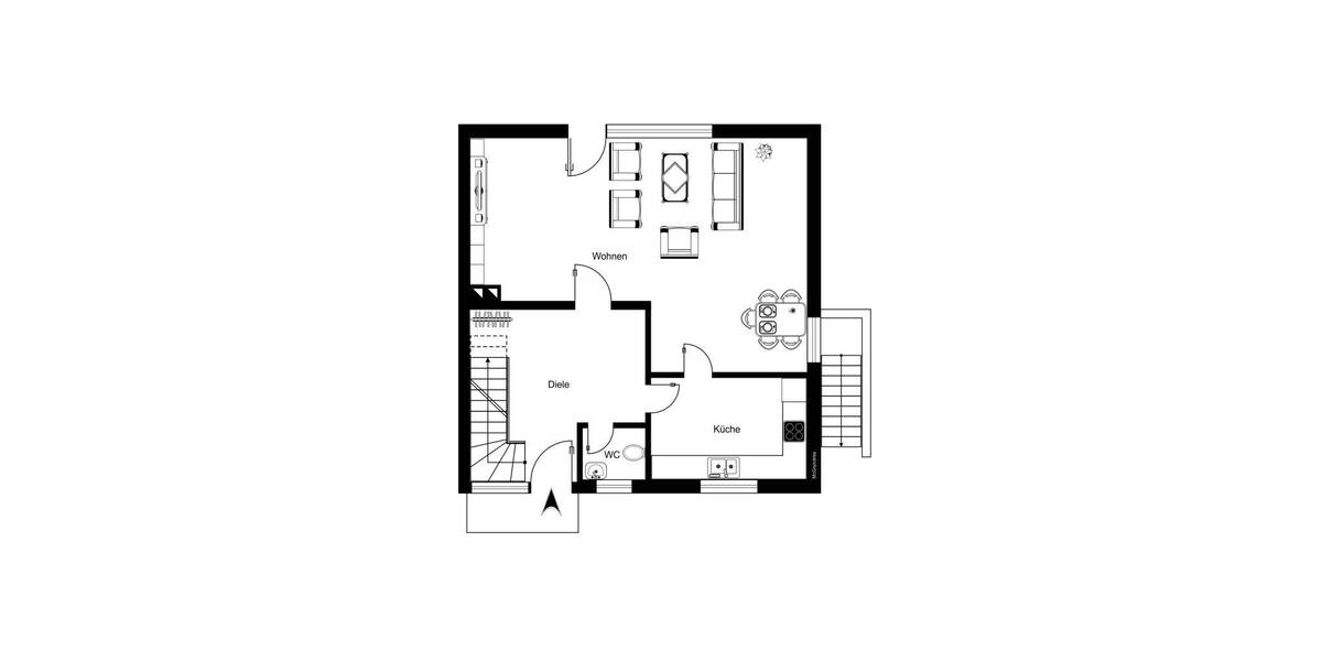 Doppelhaushälfte Hamburg Lohbrügge - 4 Zimmer, 114 m&sup2;, 475.000&euro; | Angebot:26499444