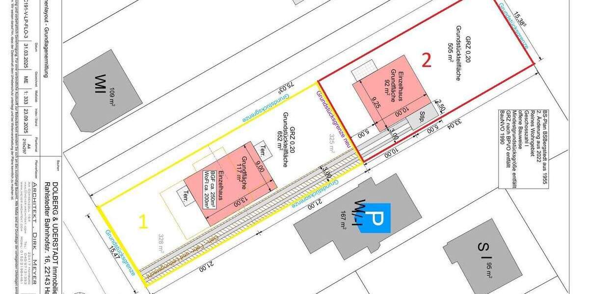 Grundstück Hamburg / Bergstedt Bergstedt - 449.000&euro; | Angebot:25770388