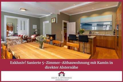 Wohnung Hamburg Altstadt - 5 Zimmer, 151 m&sup2;, 4.250&euro; | Angebot:27146568