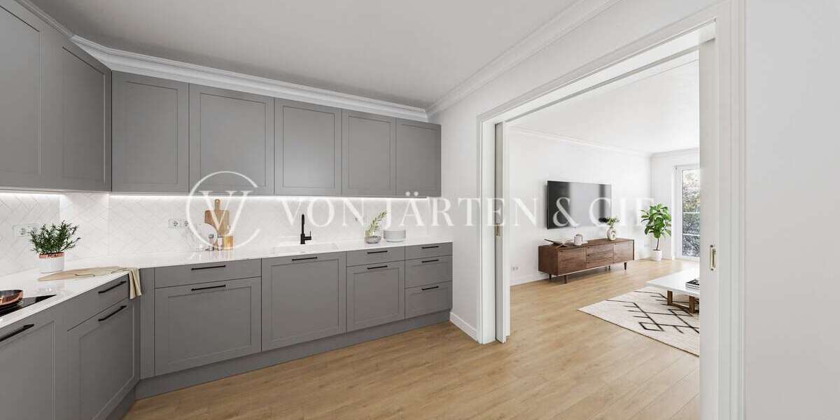 Etagenwohnung Hamburg Eppendorf - 3 Zimmer, 88 m&sup2;, 425.000&euro; | Angebot:25638064