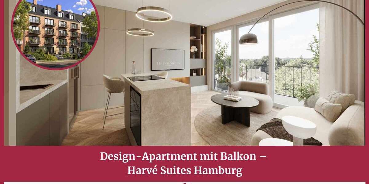 Etagenwohnung Hamburg Harvestehude - 1.5 Zimmer, 34 m&sup2;, 459.000&euro; | Angebot:27146601