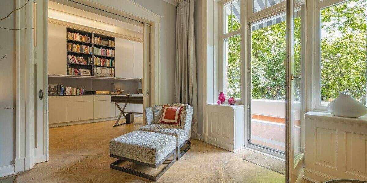 Etagenwohnung Hamburg Harvestehude - 4 Zimmer, 140 m&sup2;, 1.950.000&euro; | Angebot:26891316