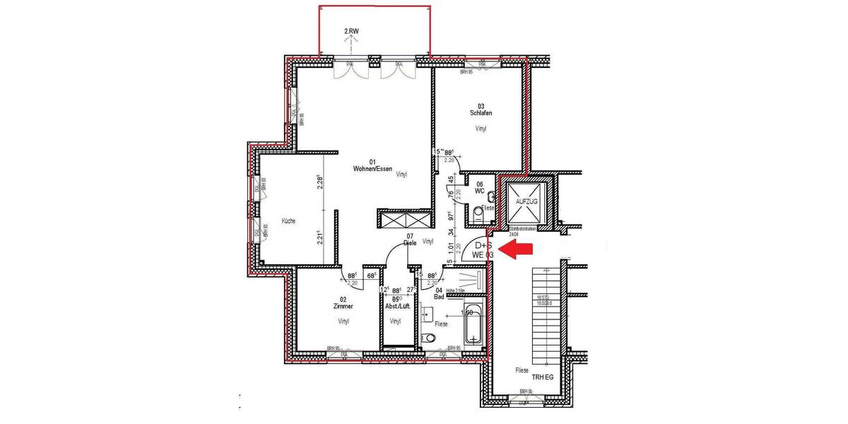 Etagenwohnung Uetersen - 3 Zimmer, 96 m&sup2;, 505.000&euro; | Angebot:26107520
