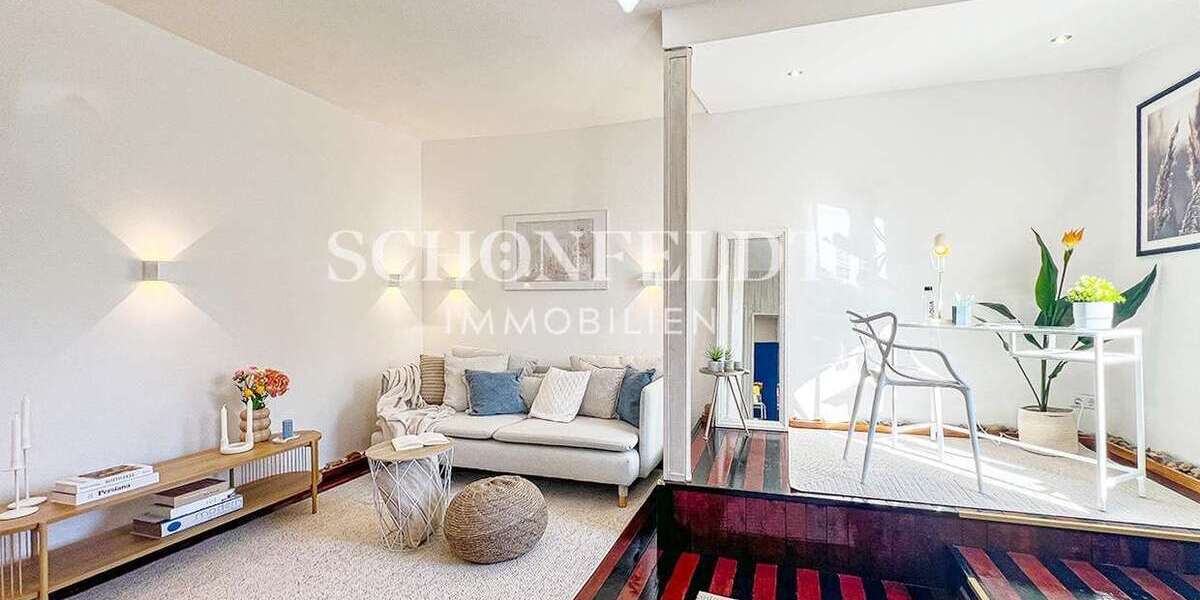 Etagenwohnung Hamburg Hohenfelde - 1 Zimmer, 34 m&sup2;, 189.000&euro; | Angebot:26273151