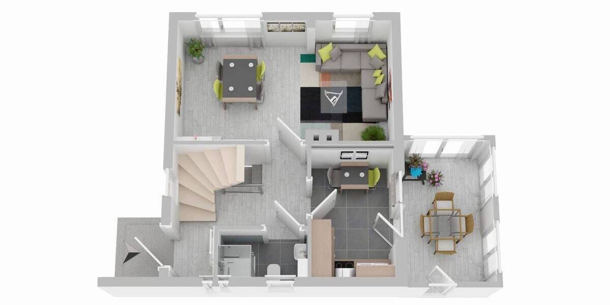Einfamilienhaus Hamburg Jenfeld - 3 Zimmer, 65 m&sup2;, 200.000&euro; | Angebot:26261305