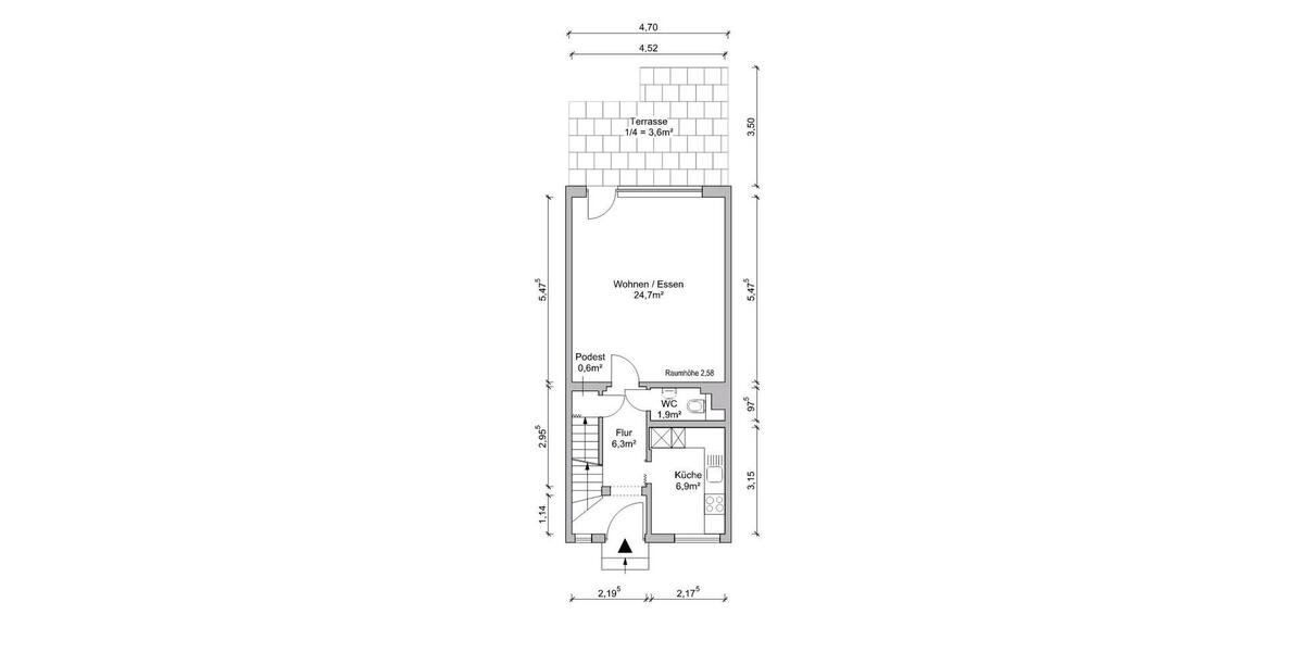 Reihenhaus Seevetal Hagolt - 4 Zimmer, 105 m&sup2;, 329.000&euro; | Angebot:27156418