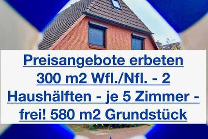 über 300 m2 WflNfl. - xxl Landhaus für 2 Familien oder große Familie - FREI - 2 x 5 Zimmer - Kamin - Sauna - riesiger Keller -