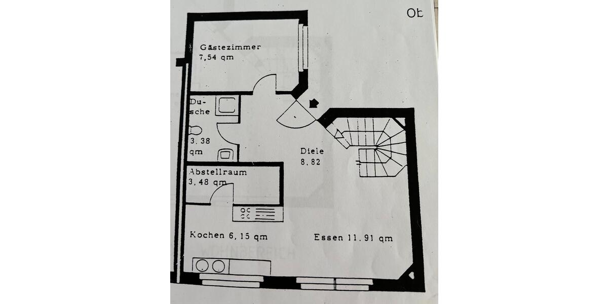 Außergewöhnliche 3 Etagen Maisonette mit offenen Wohnkonzept 3.5 zimmer