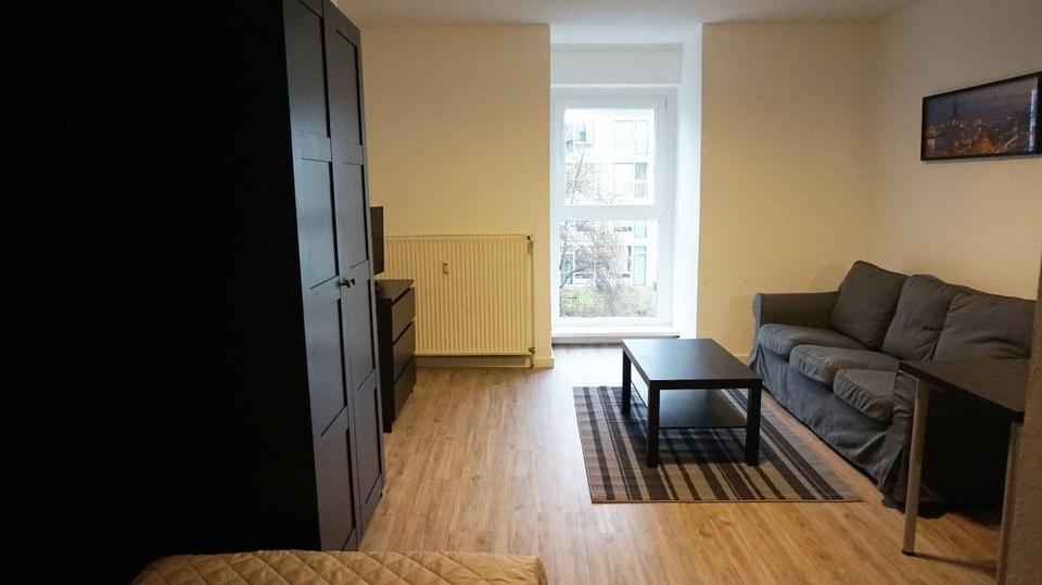 Möblierte, zentrale Wohnung 1 zimmer