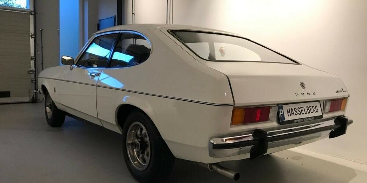 Ford Capri Lady in White H-Zulassung Mike Sanders 29.000 km 14.999 &euro; Hamburg 22339
