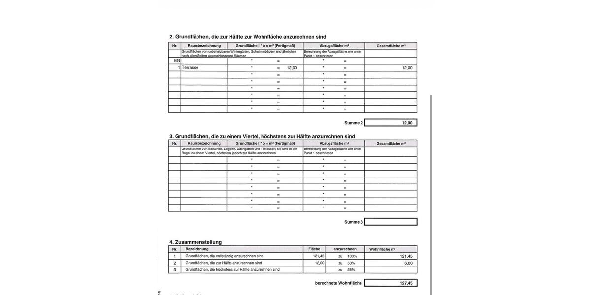 Reihenhaus Großhansdorf - 4 Zimmer, 127 m&sup2;, 1.900&euro; | Angebot:25350218