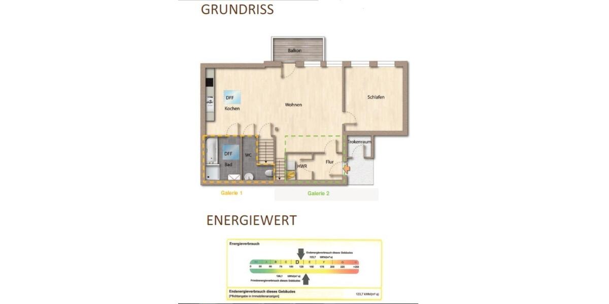Dachgeschoßwohnung Lütjensee - 2 Zimmer, 86 m&sup2;, 239.500&euro; | Angebot:25534374