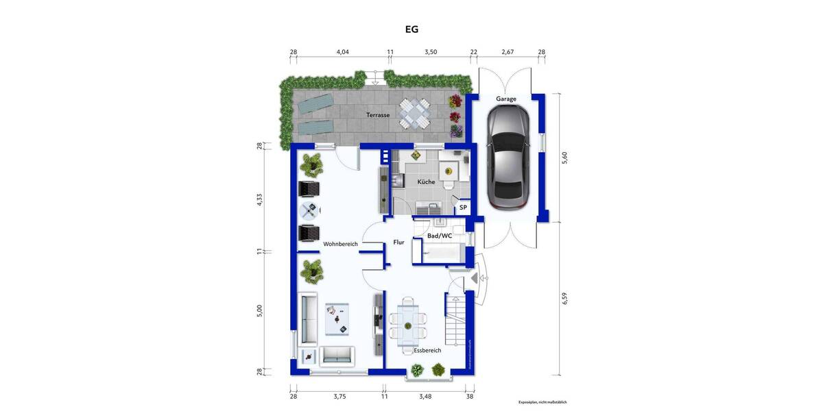 Einfamilienhaus Hamburg Lokstedt - 6 Zimmer, 151 m&sup2;, 1.490.000&euro; | Angebot:26017954