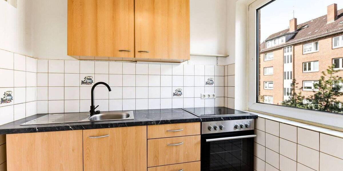 Etagenwohnung Hamburg Barmbek-Süd - 1 Zimmer, 37 m&sup2;, 225.000&euro; | Angebot:26217593