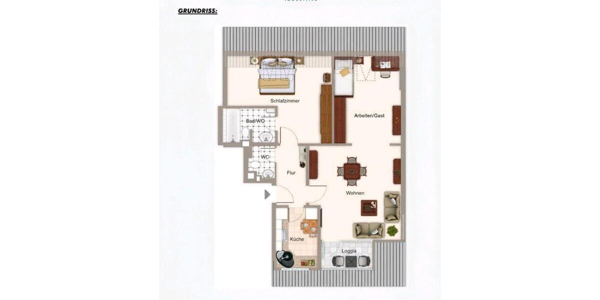 Dachgeschoßwohnung Stapelfeld - 3 Zimmer, 71 m&sup2;, 299.000&euro; | Angebot:24868233