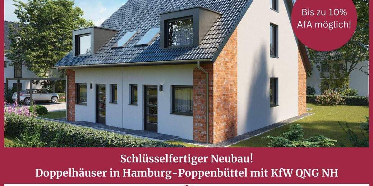 Sehr gefragte Lage! 2 Doppelhäuser, schlüsselfertige Übergabe 1 zimmer