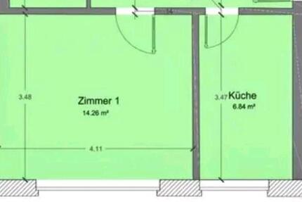 Wohnung Hamburg Schnelsen - 2 Zimmer, 62 m&sup2;, 1.150&euro; | Angebot:26208384