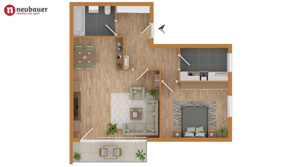 Etagenwohnung Winsen (Luhe) Winsen - 2 Zimmer, 65 m&sup2;, 195.000&euro; | Angebot:26082929