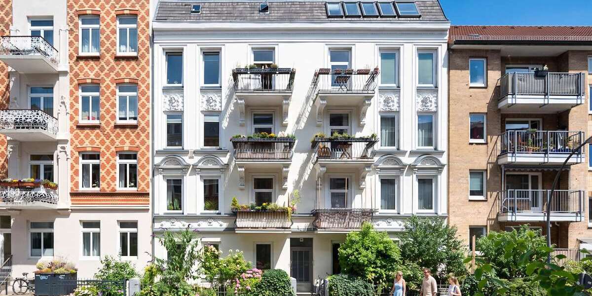 Etagenwohnung Hamburg Hoheluft-West - 2 Zimmer, 65 m&sup2;, 549.000&euro; | Angebot:27136856