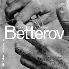 Betterov - solo am Klavier 09.10.2025 Laeiszhalle Hamburg
