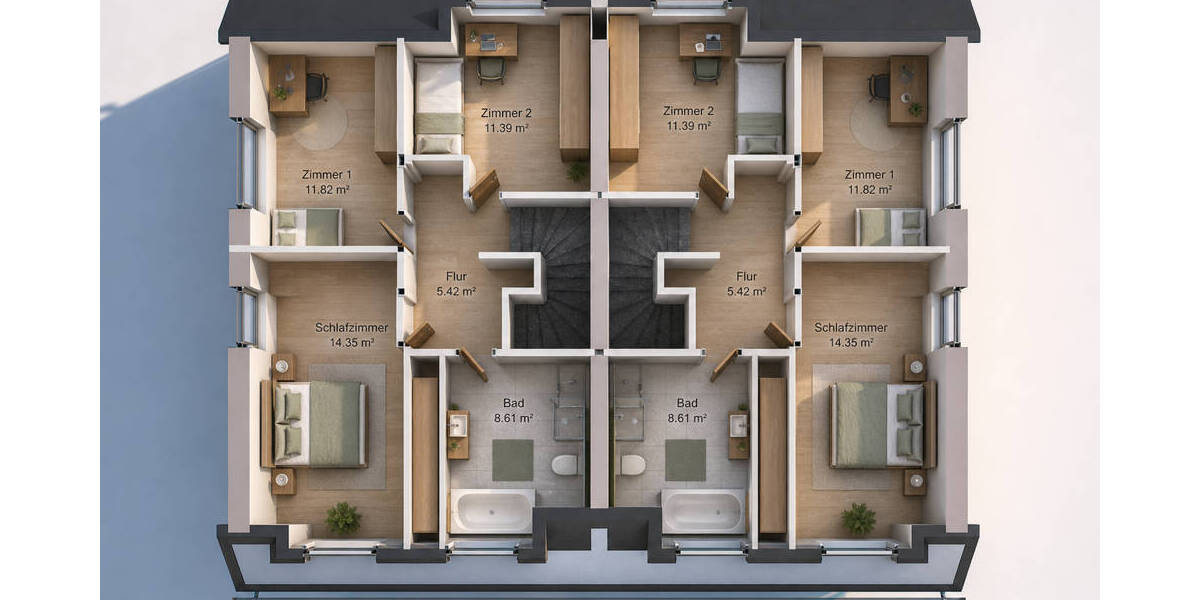 Doppelhaushälfte Hamburg / Bergstedt Bergstedt - 4 Zimmer, 118 m&sup2;, 850.000&euro; | Angebot:26471193