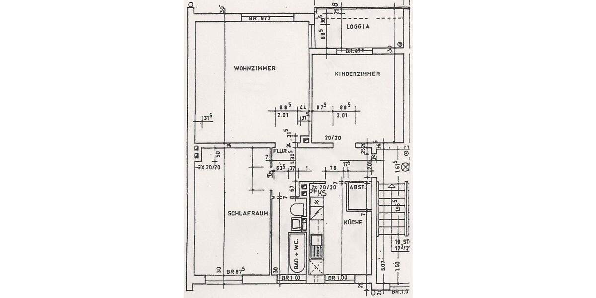 Etagenwohnung Buxtehude - 3 Zimmer, 70 m&sup2;, 895&euro; | Angebot:25751252