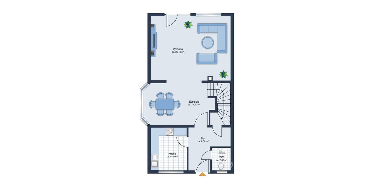 Doppelhaushälfte Hamburg / Sasel Sasel - 4 Zimmer, 106 m&sup2;, 1.990&euro; | Angebot:25986416