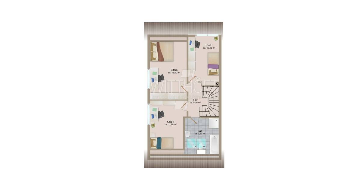 Doppelhaushälfte Hamburg Sasel - 5 Zimmer, 125 m&sup2;, 630.000&euro; | Angebot:26486678